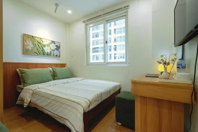 Queen-Zimmer mit Gartenblick — Sol Leaf Homestay